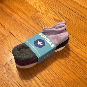 Bombas No-Show Sock Pack — Lavender, Gray, Navy & White